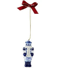 Spode Blue Italian Collection Nutcracker Ornament