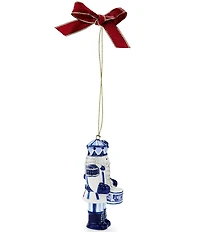 Spode Blue Italian Collection Nutcracker Ornament