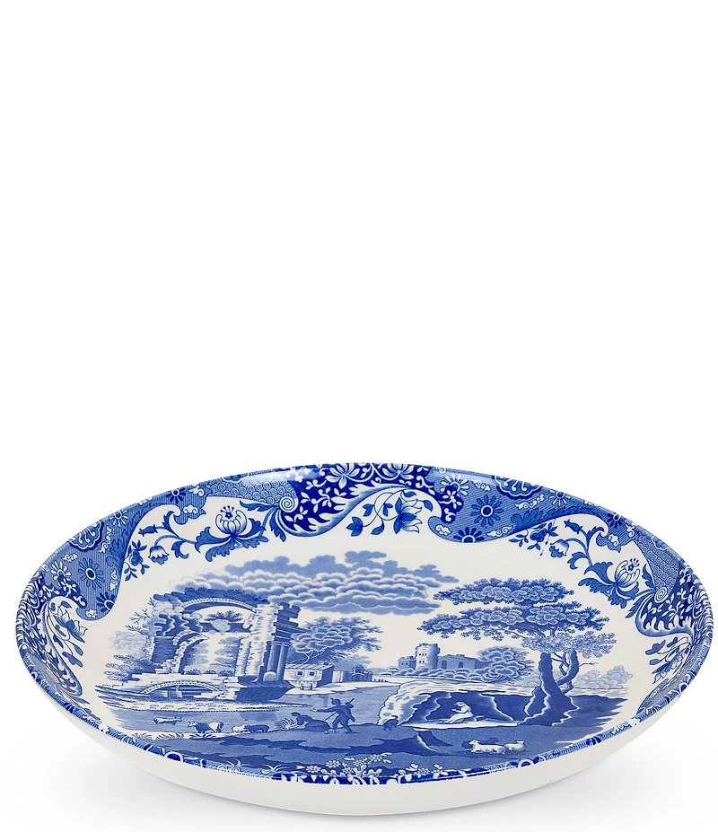 Spode Blue Italian Collection Pasta Bowl, 12-in