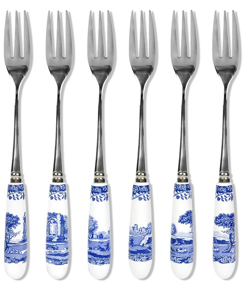 Spode Blue Italian Collection Pastry Fork
