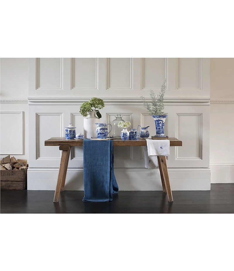 Spode Blue Italian Collection Pickle Dish, Set of 2