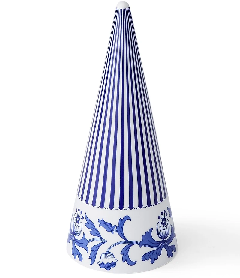 Spode Blue Italian Collection Small Decorative Cone