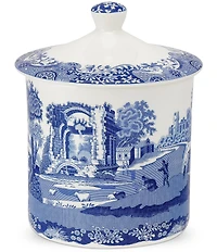 Spode Blue Italian Collection Storage Jar