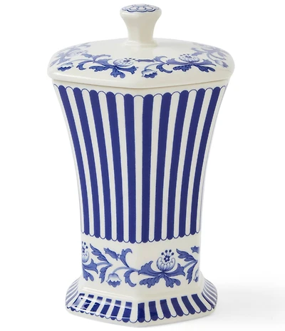 Spode Blue Italian Steccato Collection Vase