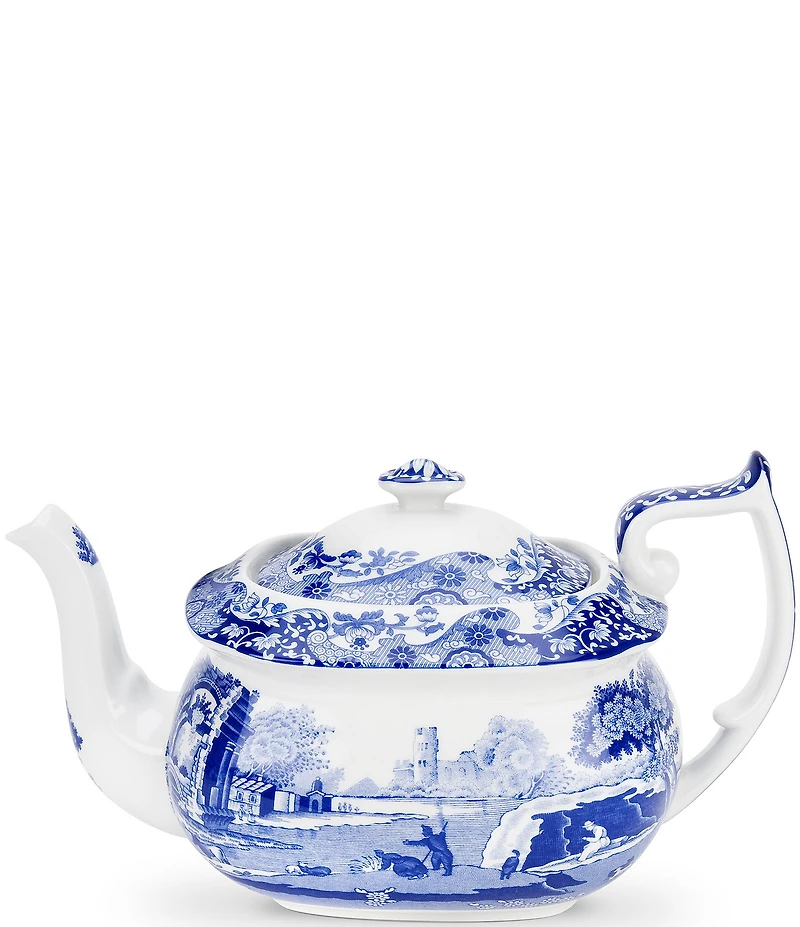 Spode Blue Italian Teapot