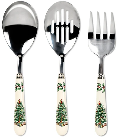 Spode Christmas Tree 3-Piece Cutlery Set