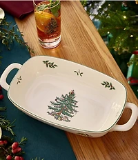 Spode Christmas Tree Bread Basket