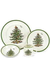 Spode Christmas Tree Collection 4-Piece Place Setting