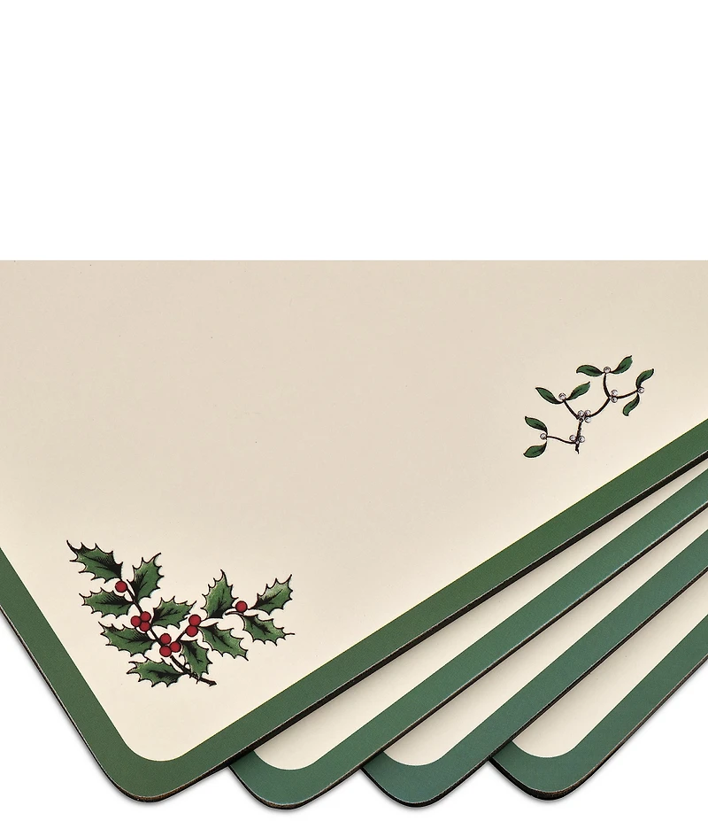 Spode Christmas Tree Collection Placemats, Set of 4