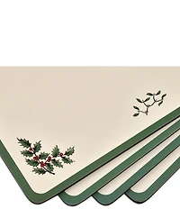 Spode Christmas Tree Collection Placemats, Set of 4