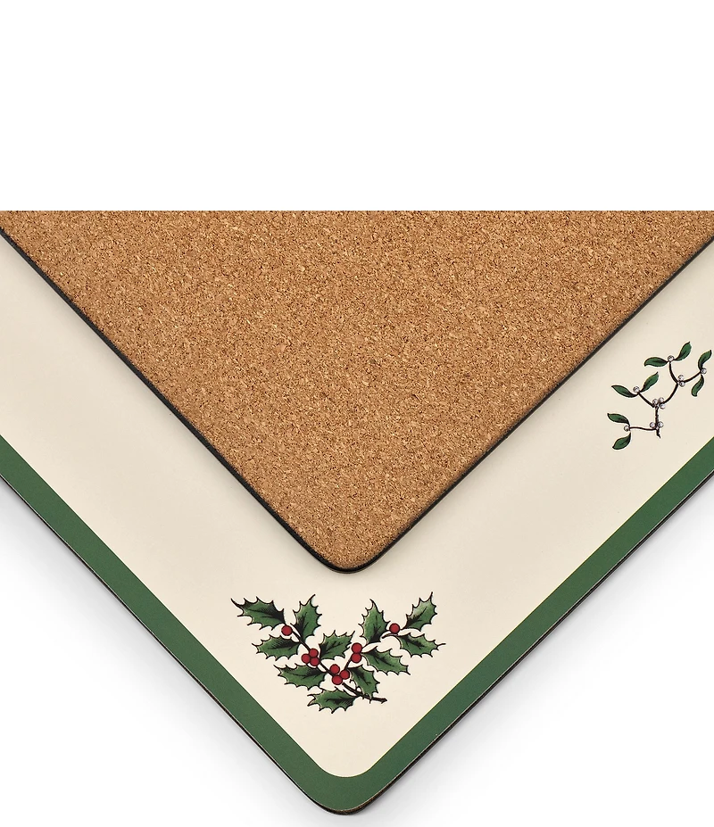Spode Christmas Tree Collection Placemats, Set of 4