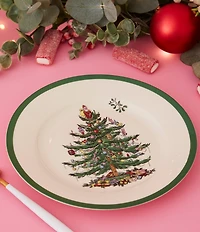 Spode Christmas Tree Collection Salad Plates, Set of 4