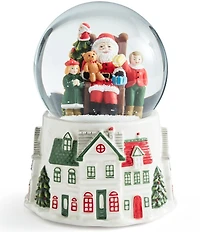 Spode Christmas Tree Collection Village Snow Globe