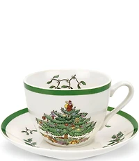 Spode Christmas Tree Cup and Saucer