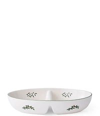 Spode Christmas Tree Large Divided Server