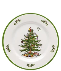 Spode Christmas Tree Melamine Dinner Plates, Set of 4