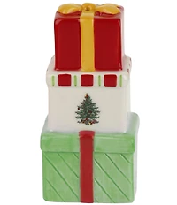 Spode Christmas Tree Santa Salt & Pepper Gift Boxed