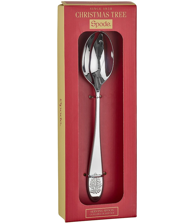 Spode Christmas Tree Serving Spoon
