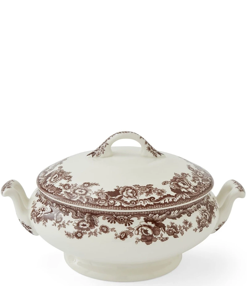 Spode Delamere Collection Covered Vegetable Dish