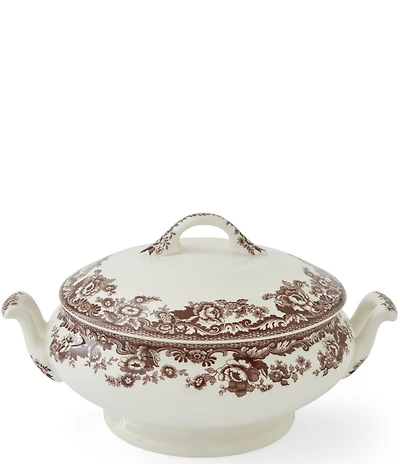 Spode Delamere Collection Covered Vegetable Dish