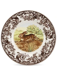 Spode Festive Fall Collection Woodland Rabbit Dinner Plate