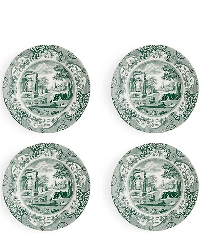 Spode Heritage Green Italian Collection Bread Plates, Set of 4