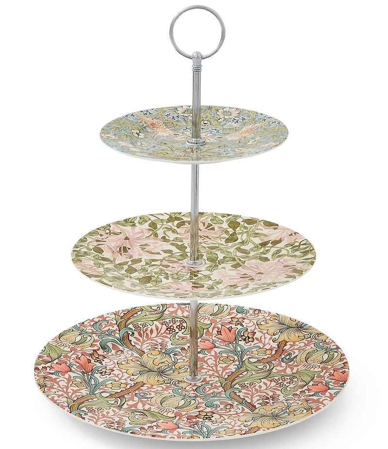 Spode Morris & Co. Collection 3-Tier Cake Stand