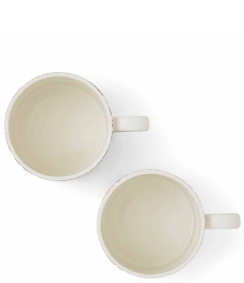 Spode Morris & Co. Collection Blackthorn and Golden Lily Mugs, Set of 2