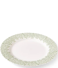 Spode Morris & Co. Collection Leaf Border Dinner Plates, Set of 4