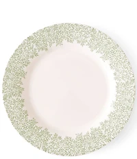 Spode Morris & Co. Collection Leaf Border Dinner Plates, Set of 4
