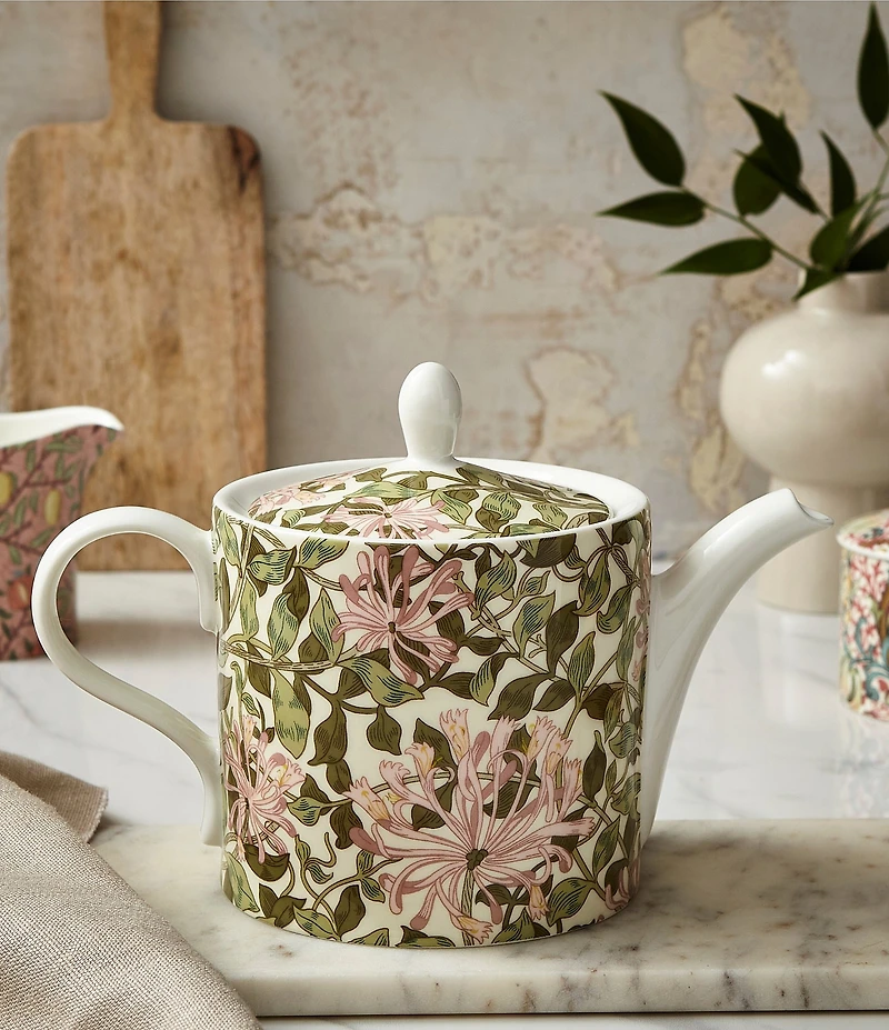 Spode Morris & Co. Collection Honeysuckle Teapot