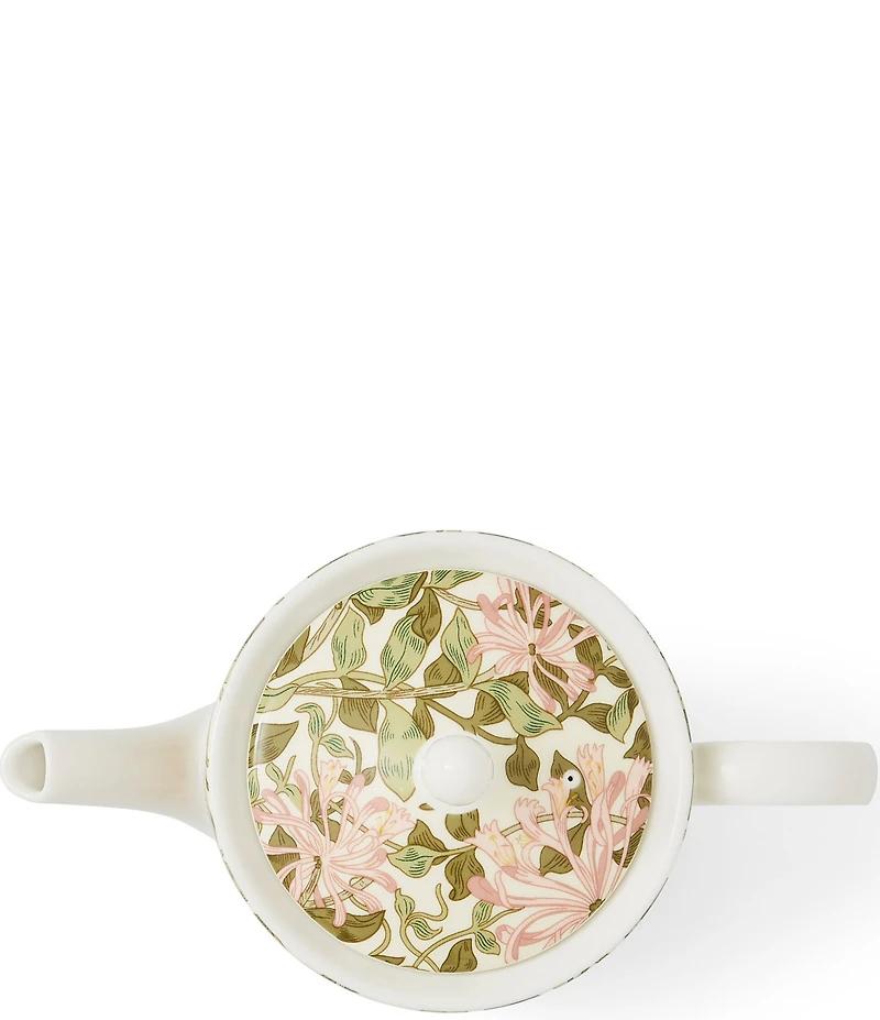 Spode Morris & Co. Collection Honeysuckle Floral Teapot