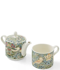 Spode Morris & Co. Collection Strawberry Thief Tea Set for One - 10-oz