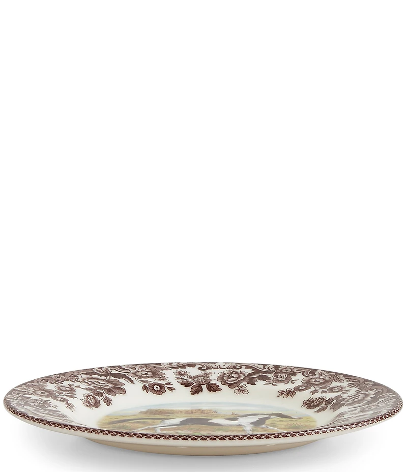 Spode Woodland Collection American Paint Horse Salad Plate
