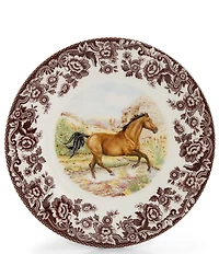 Spode Woodland Collection American Quarter Horse Salad Plate
