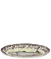 Spode Woodland Collection King Salmon Fish Platter, 18.5#double;