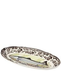 Spode Woodland Collection King Salmon Fish Platter, 18.5#double;