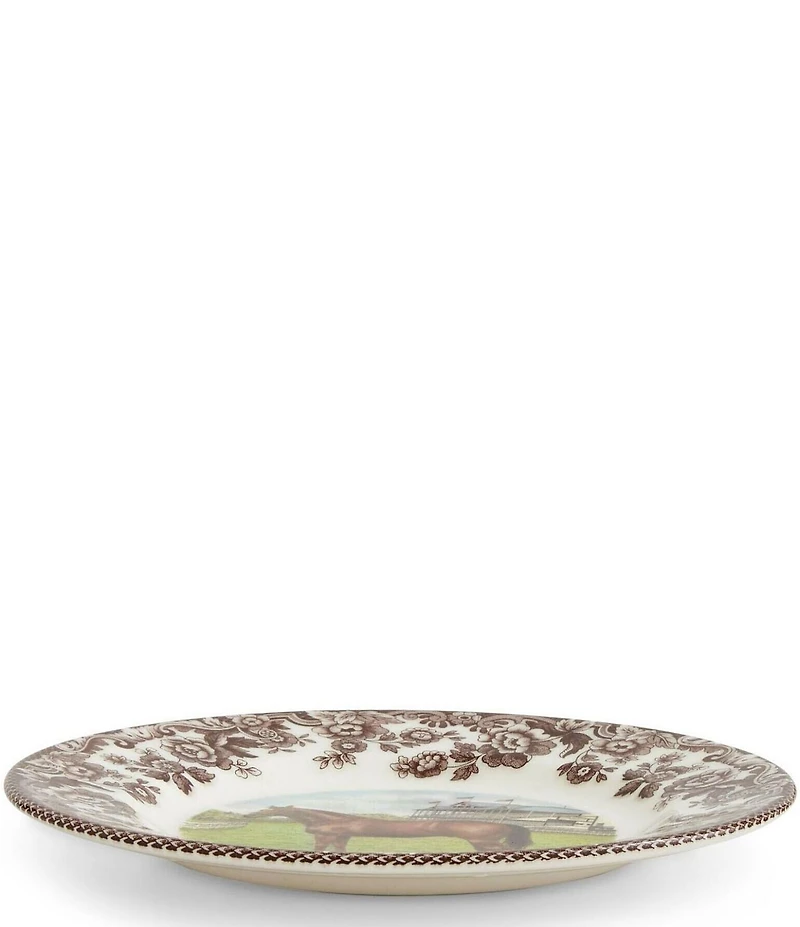 Spode Woodland Collection Thoroughbred Horse Salad Plate