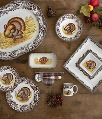Spode Woodland Turkey Chip & Dip Server
