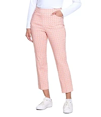 Sport Haley Slimsation Print 5 Pocket Pull-on Ankle Pants