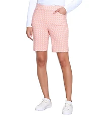 Sport Haley Slimsation Printed Pull-on Shorts