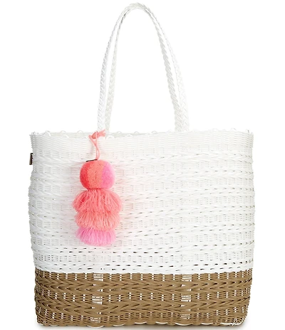 Squeeze De Citron Knit Boardwalk Large Tote Bag