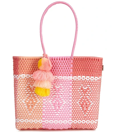 Squeeze De Citron Melon Rose Minnow Medium Tote Bag
