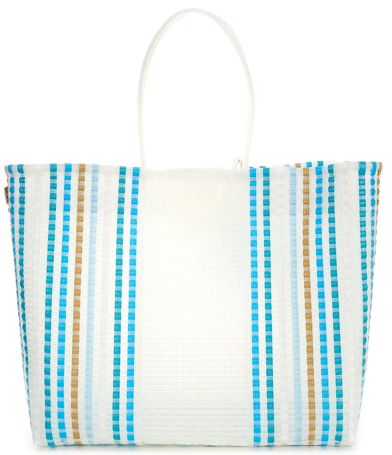 Squeeze De Citron Ocean Blue Preppy Tile Weekender Tote Bag