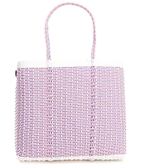 Squeeze De Citron Pink Lilac Nest Large Tote Bag