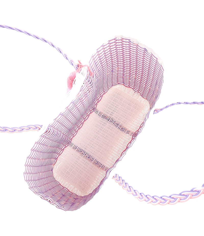 Squeeze De Citron Pink Lilac Nest Large Tote Bag