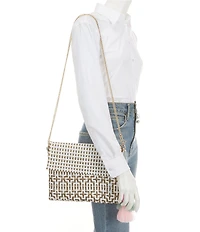 Squeeze De Citron Preppy Tile Gold Clutch Bag