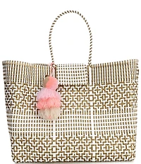 Squeeze De Citron Preppy Tile Gold Weekender Tote Bag