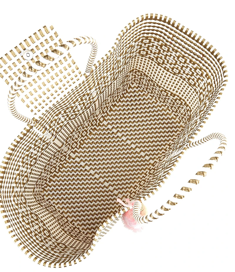 Squeeze De Citron Preppy Tile Gold Weekender Tote Bag