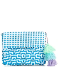 Squeeze De Citron Sconset In Sky Clutch Bag